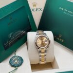 Rolex Lady-Datejust 28mm  279163 Champagne Dial Oyster Bracelet - Image 4