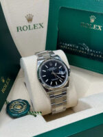 Rolex  Datejust 36mm 126234 Black Index Jubilee Stainless Steel Mens Watch - Image 9