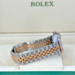 Rolex Lady-Datejust 28mm 279171 Chocolate Roman Oyster Stainless Steel and Rose Gold - Image 11