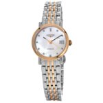 Longines Women's L4.309.5.87.7 Elegant Rose-Tone Stainless Steel Watch
