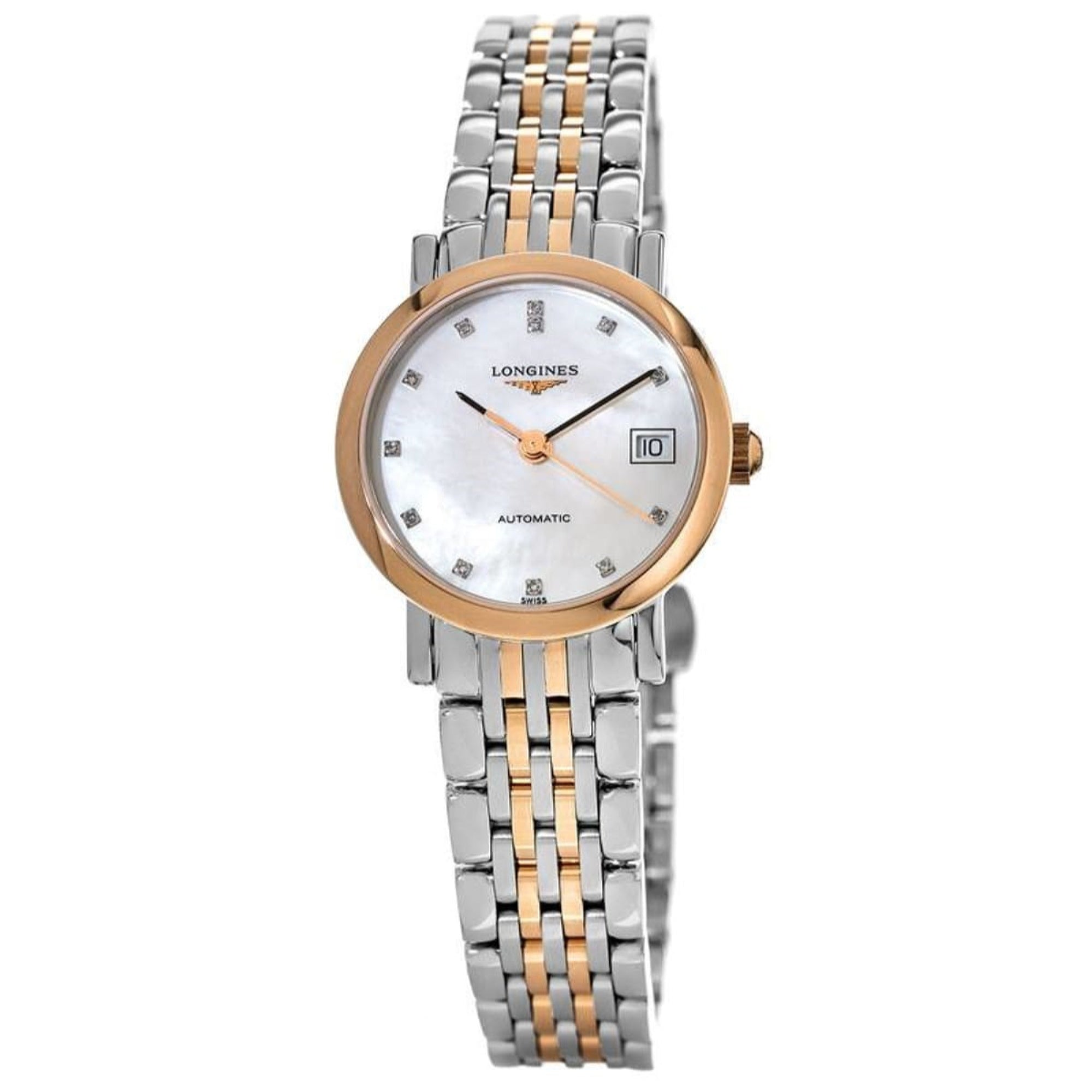 375C3174-7ECF-ABC7-9B08-D0AAF2426B4E.jpg Longines Women's L4.309.5.87.7 Elegant Rose-Tone Stainless Steel Watch - Image 1
