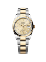 Rolex  Datejust 126203 Golden Fluted Dial 36mm Domed Bezel - Image 2