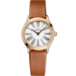 Omega De Ville Mini Trésor 26mm White Dial with Diamonds Moonshine™ 18k Rose Gold Strap 428.57.26.60.04.004