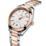 OMEGA Seamaster Aqua Terra 41 mm   Silver Dial Stainless Steel and Sedna™ 18k Rose Gold Bracelet 220.20.41.21.02.001 - Image 2