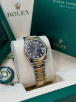 Rolex Datejust m278273-0021/0022 31mm Dark Grey Dial Stainless Steel and Yellow Gold Oyster Watch - Image 4