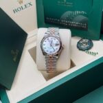 Rolex Datejust m278271-0025/0026 White Mother-of-Pearl 31mm Dial Oyster Bracelet Watch - Image 16