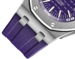 Audemars Piguet Offshore Diver Purple Dial 42mm 15710ST.OO.A077CA.0 - Image 4