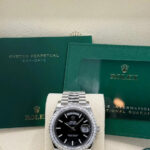 Rolex  Day-Date 40mm 228349RBR-0002 Bright Black Dial President Bracelet - Image 7