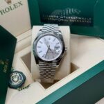 Rolex  Datejust 41mm 126334 Silver Index Jubilee Stainless Steel Mens Watch - Image 7