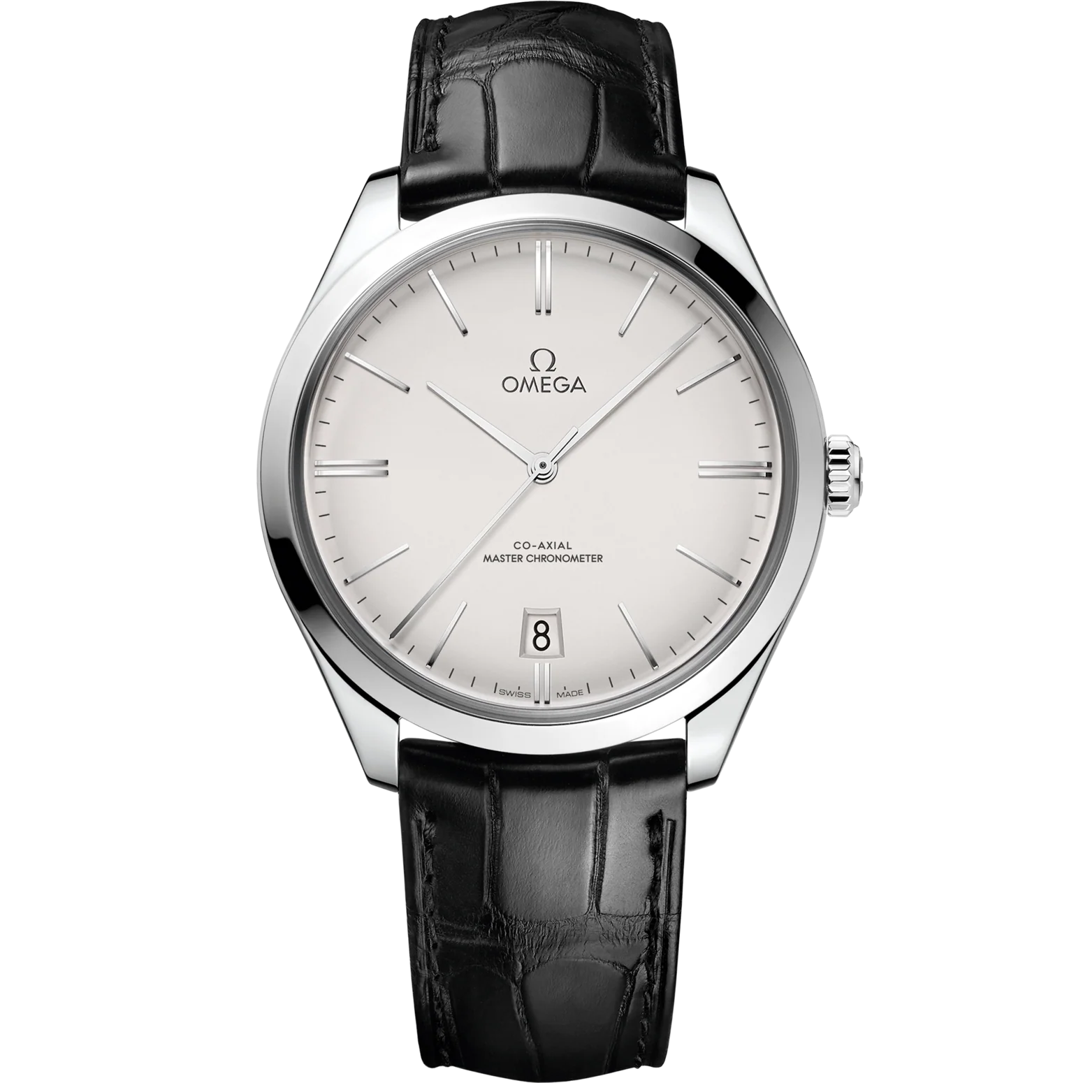 38A51378-A2A0-71EA-4FB9-C37F19B9A4FD.png Omega De Ville Trésor 40mm Silver Dial Stainless Steel Strap 435.13.40.21.02.001 - Image 1