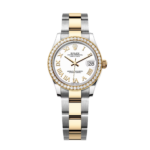 Rolex Datejust m278383RBR 31mm White Roman Dial Oyster Bracelet