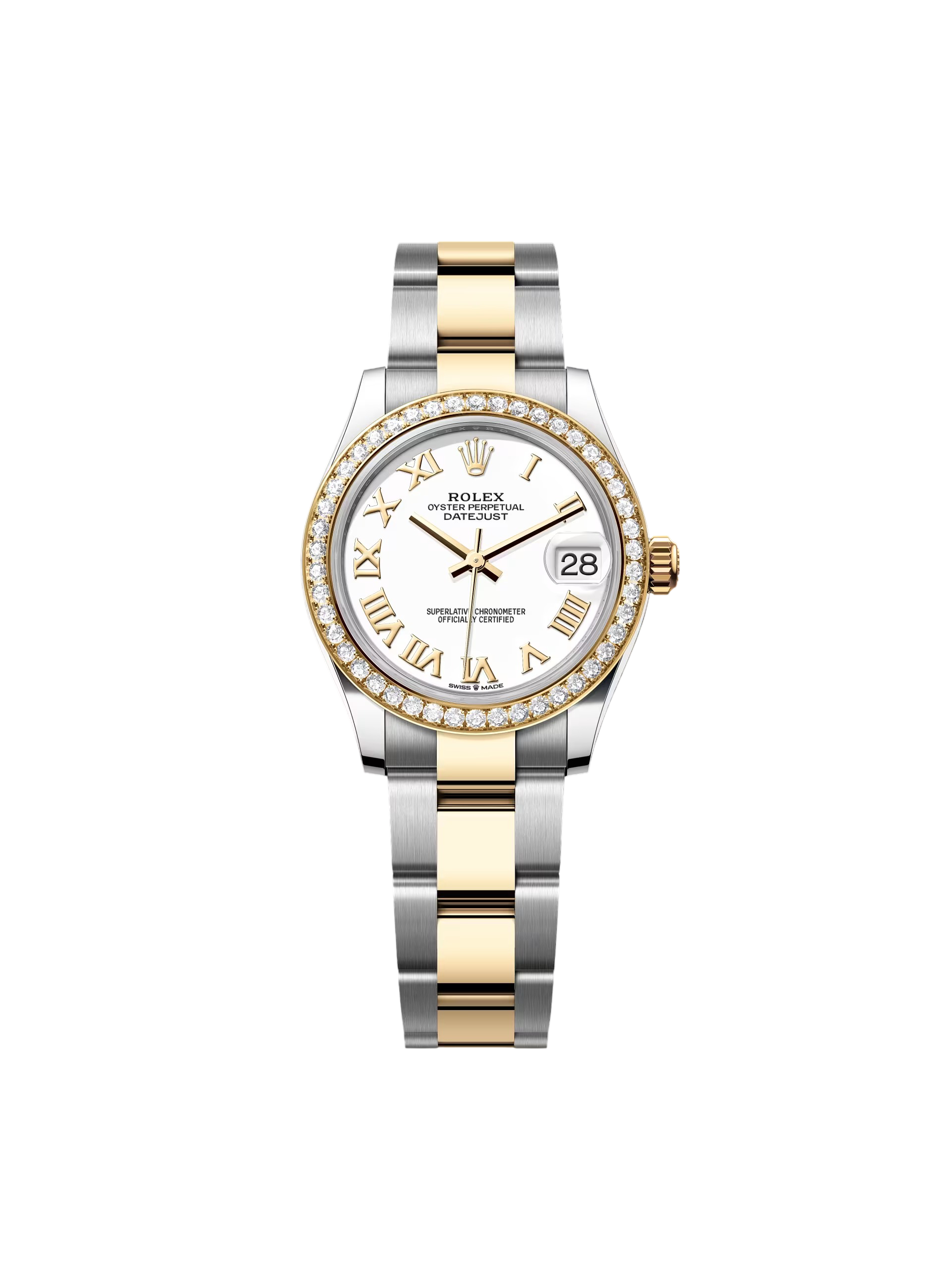 38B27AF9-16DB-33F3-5B6D-49BE73C25F13.png Rolex Datejust m278383RBR 31mm White Roman Dial Oyster Bracelet - Image 1