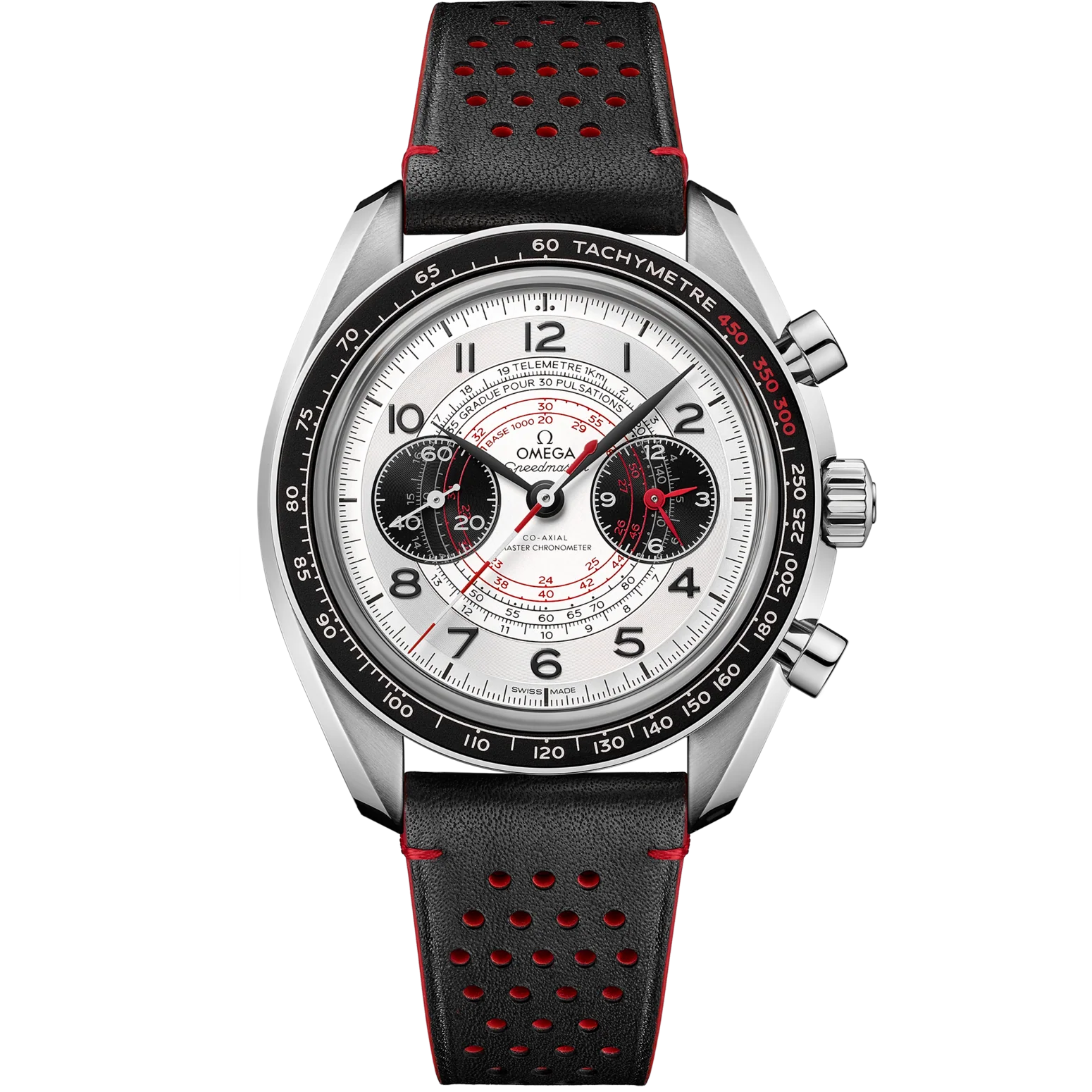 3928AD8B-6388-8CF2-1A6E-6C9AB96AF87E.png Omega Speedmaster Chronoscope Silver Dial 43mm Stainless Steel Strap 329.32.43.51.02.001 - Image 1