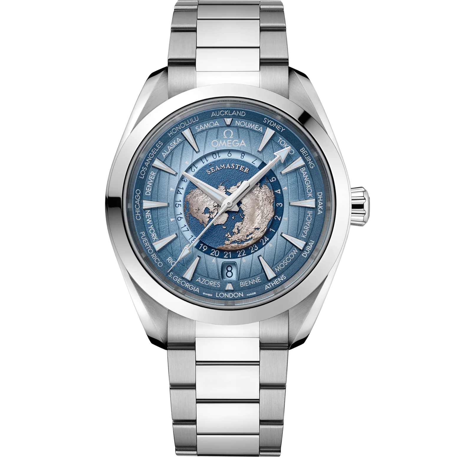 393264E8-A7CA-3014-F119-4E16451A49AD.png Omega Seamaster Aqua Terra 150M 43mm Blue Dial Stainless Steel Bracelet 220.10.43.22.03.002 - Image 1