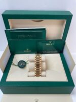 Rolex Day-Date 40mm Champaign Dial and Diamond Bezel Yellow Gold President Bracelet 228348RBR-0008 - Image 7