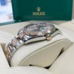 Rolex Datejust 41mm 126331 Sundust Diamond Jubilee Steel and Everose Gold Watch - Image 9