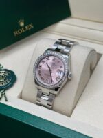 Rolex Datejust m278384RBR-0027/0028 Pink 31mm Dial Oyster Watch - Image 5