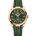 Omega Seamaster Aqua Terra 150M 41mm Green Dial Stainless Steel and Sedna™ 18k Yellow Gold Strap 220.52.41.21.10.001