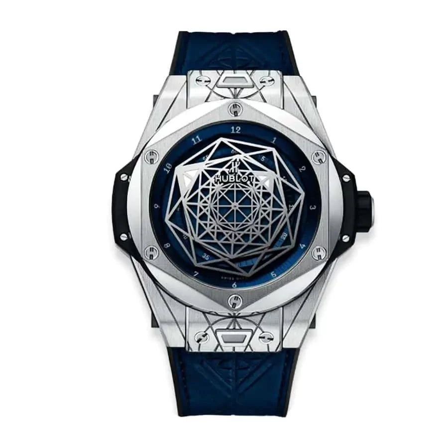 39AEBBE5-21BD-4316-2131-E0879BD6AB49.jpg Hublot Titanium Watch - Image 1