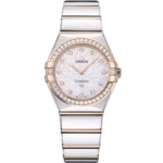 Omega Constellation Ladies' Selection 28mm steel ‑ Sedna™ gold on steel ‑ Sedna™ gold 131.25.28.60.55.003