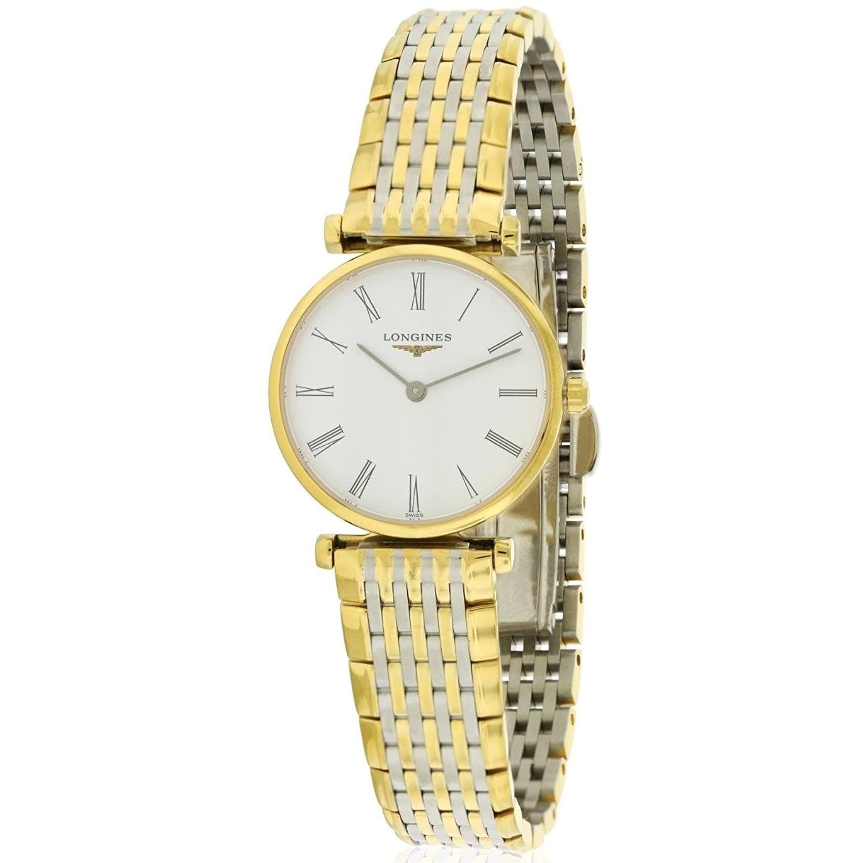 3A37141C-4AA8-BEA4-BB4B-D9C593A094AE.jpg Longines Women's L4.209.2.11.7 La Grande Classique Two-Tone Stainless Steel Watch - Image 1