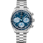 Omega Speedmaster 38 Blue Dial 38mm Stainless Steel Bracelet 324.30.38.50.03.002
