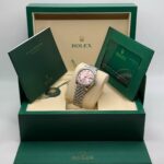 Rolex Datejust m278384RBR-0027/0028 Pink 31mm Dial Oyster Watch - Image 19