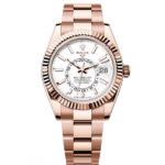 Rolex  Sky-Dweller 42mm 336935-0003 Rose Gold White Dial Oyster
