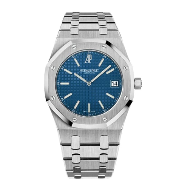 3B13DE9A-5F48-74A0-5EAB-517665A38A54.jpg Audemars Piguet Royal Oak Jumbo Extra-Thin Ref. # 15202ST.OO.0944ST.03 - Image 1