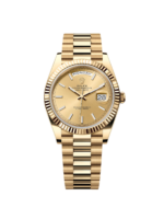 Rolex  Day-Date President 40mm Yellow Gold Champagne Index Dial - 228238