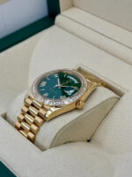 Rolex Day-Date 40mm 228398TBR-0039 Green Dial President Watch - Image 3