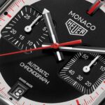 TAG Heuer Monaco Chronograph Stopwatch 39mm Limited Edition Mens Watch Black CAW218F.FC6356 - Image 3
