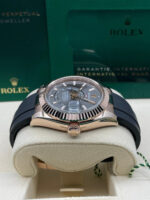 Rolex  Sky-Dweller 42mm Rose Gold Slate Dial Oysterflex - 336235 - Image 5