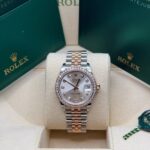 Rolex Datejust m278381-0015/0016 Silver Diamond Dial Diamond-Set Bezel 31mm - Image 3