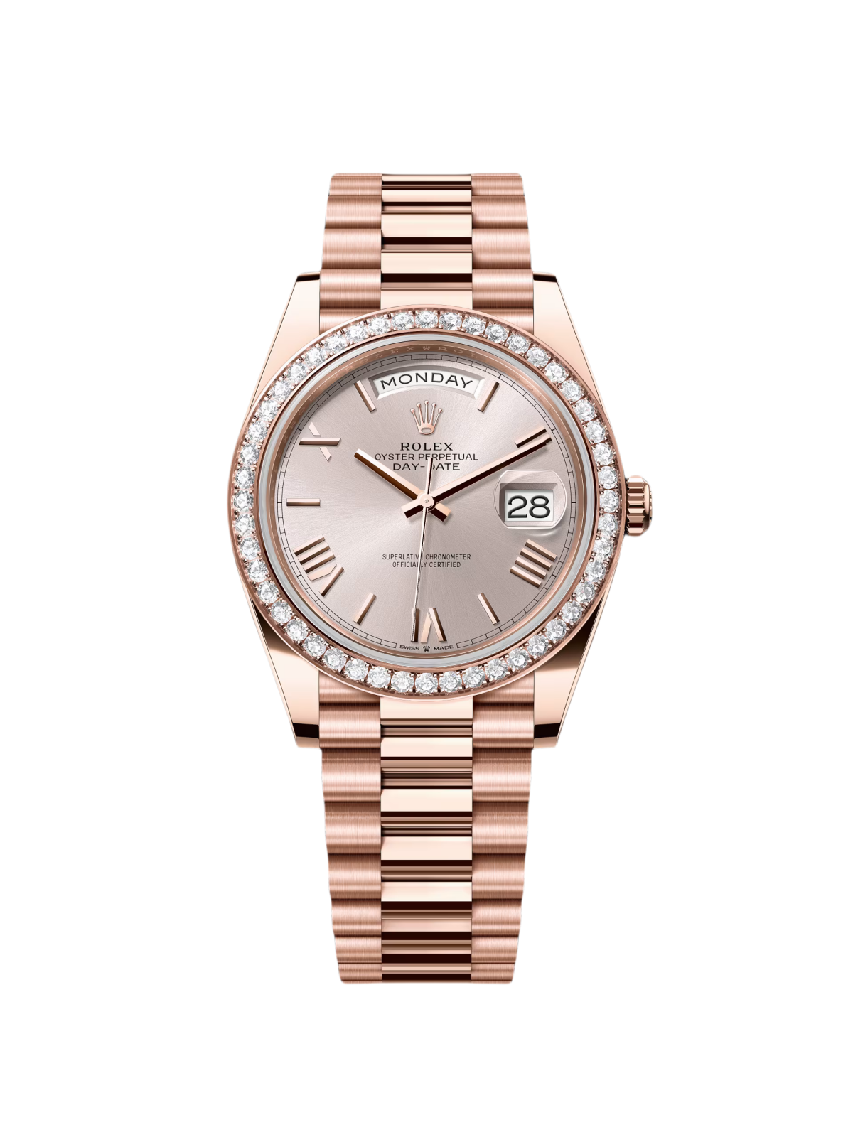 3DA84726-2C58-50F3-9C65-182C5BE5189D.png Rolex Day-Date 40mm Sundust Roman Dial 228345rbr-0008 - Image 1