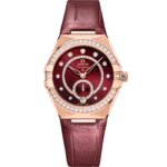 OMEGA Constellation 34mm Red Dial with Diamonds Sedna™ 18k Rose Gold Strap 131.58.34.20.61.001