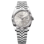Rolex  Datejust 41mm 126334 Silver Index Jubilee Stainless Steel Mens Watch