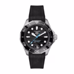 TAG Heuer Aquaracer Professional 300 Date 42mm Mens Watch Black Rubber WBP5110.FT6257