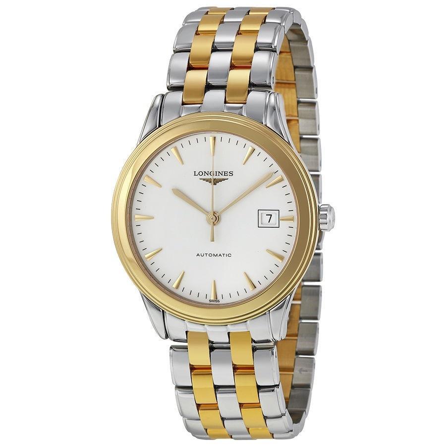 3E7F7B1B-522C-B67E-4395-FCCC1DB04DBE.jpg Longines Men's L48743227 Flagship Automatic Two-Tone Stainless Steel Watch - Image 1