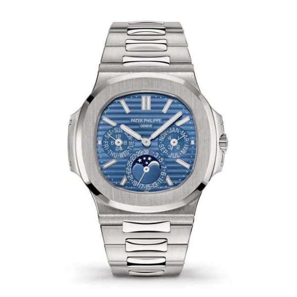 3E958E4C-FA42-56F7-A782-B298A3F7BD8B.jpg Patek Philippe Nautilus White Gold 5740-1G-001 with Blue Sunburst dial - Image 1