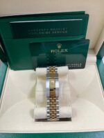 Rolex  Datejust 36mm 126283 Silver Dial Diamond Bezel Jubilee Bracelet Watch - Image 6