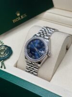 Rolex Datejust m278384RBR-0037/0038 Bright Blue 31mm Dial Oyster Watch - Image 5
