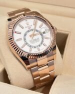 Rolex  Sky-Dweller 42mm 336935-0003 Rose Gold White Dial Oyster - Image 3
