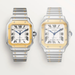 Cartier SANTOS Gold Mix 39mm - Image 5