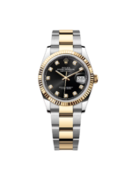 Rolex  Datejust 36mm 126233 Custom Black Dial Jubilee Bracelet Watch - Image 2