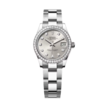 Rolex Datejust m278384RBR-0033/0034 Silver 31mm Dial Oyster Watch