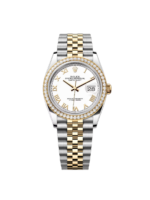 Rolex  Datejust 36mm 126283 White Dial Jubilee Bracelet Watch