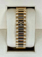 Rolex  Day-Date President 40mm Yellow Gold Champagne Diamond Baguette Dial - 228238 - Image 6