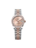 Rolex Datejust m278381-0001/0002 Rose Roman Dial Diamond-Set Bezel 31mm