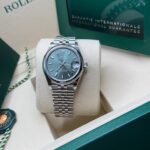Rolex Datejust m278240-0011/0012 31mm Green Stick Domed Bezel Oyster Oystersteel - Image 8